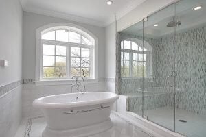 Master Bath With Large Shower